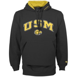 Southern Miss Golden Eagles Black Kangaroo Hoody Sweathsirt